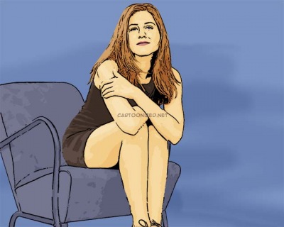 Photo Cartoon of Jennifer Aniston